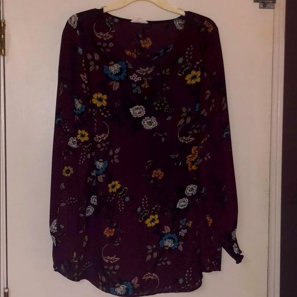 Maurices Peasant Tunic plus size 1 - Picture 1 of 3